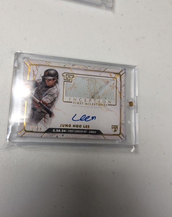 2024 Topps Inception First Milestones #First Milestones Jung Hoo Lee — front