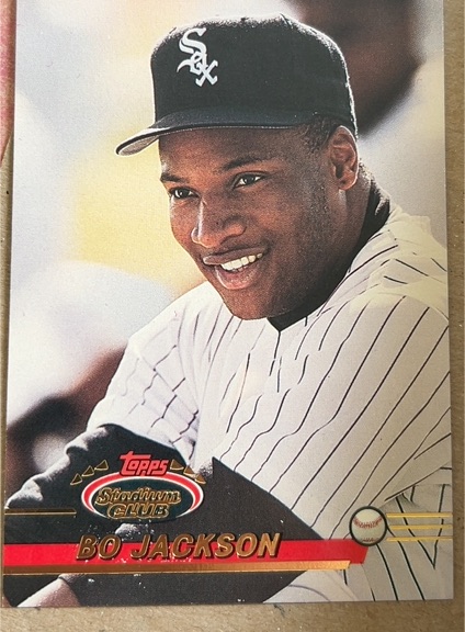 1993 Topps Stadium Club #495 Bo Jackson — front