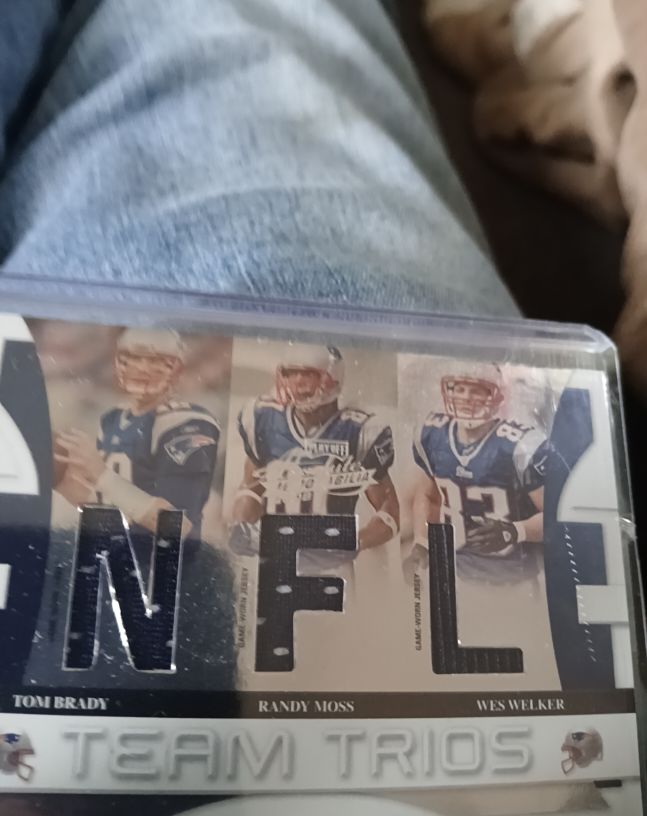 2008 Donruss Classics Quads #CQ-6 Tom Brady Randy Moss Wes Welker — front