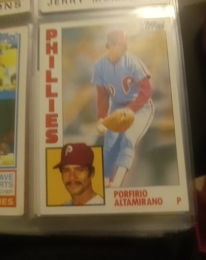 1984 Topps #101 Porfirio Altamirano — front