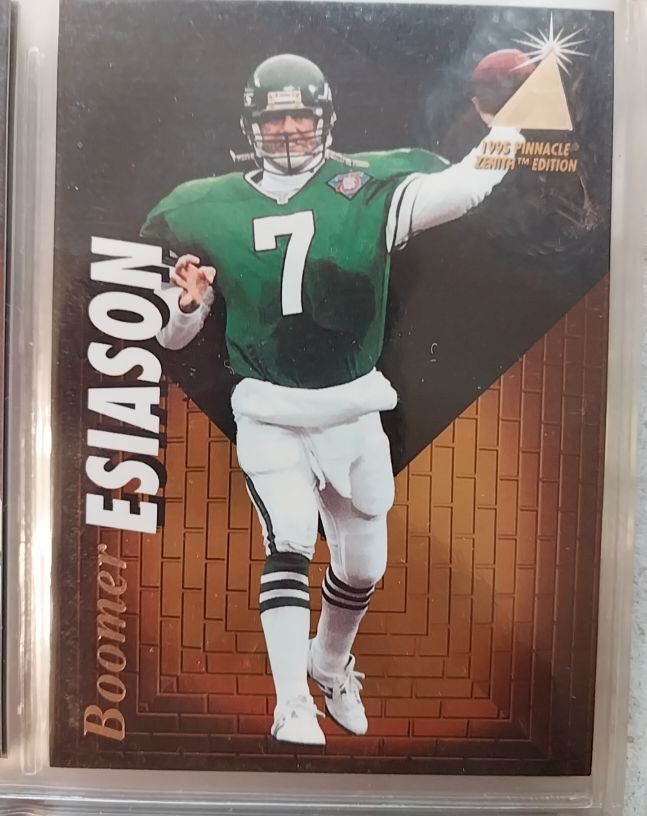 1995 Pinnacle Zenith #Z4 Boomer Esiason — front