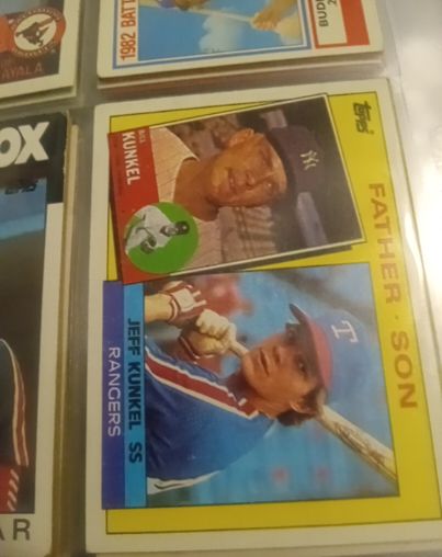 1985 Topps #136 Bill Kunkel / Jeff Kunkel — front