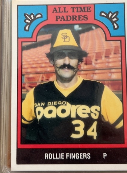 1986 TCMA All-Time San Diego Padres #11-PAD Rollie Fingers — front