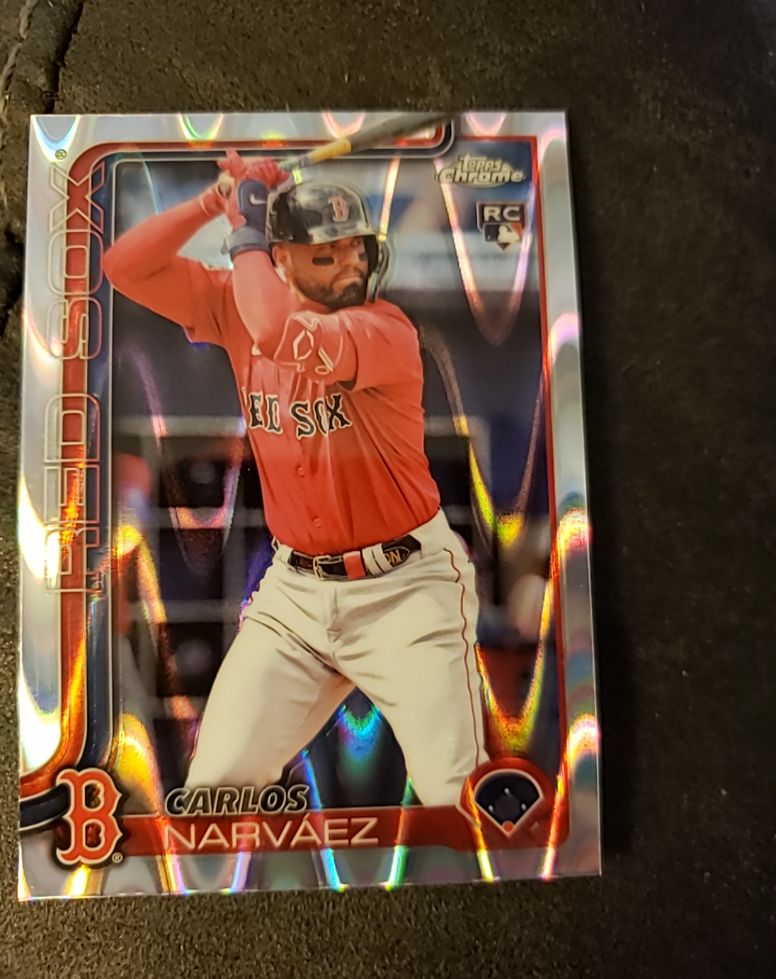 2025 Topps Chrome #194 Carlos Narvaez — front