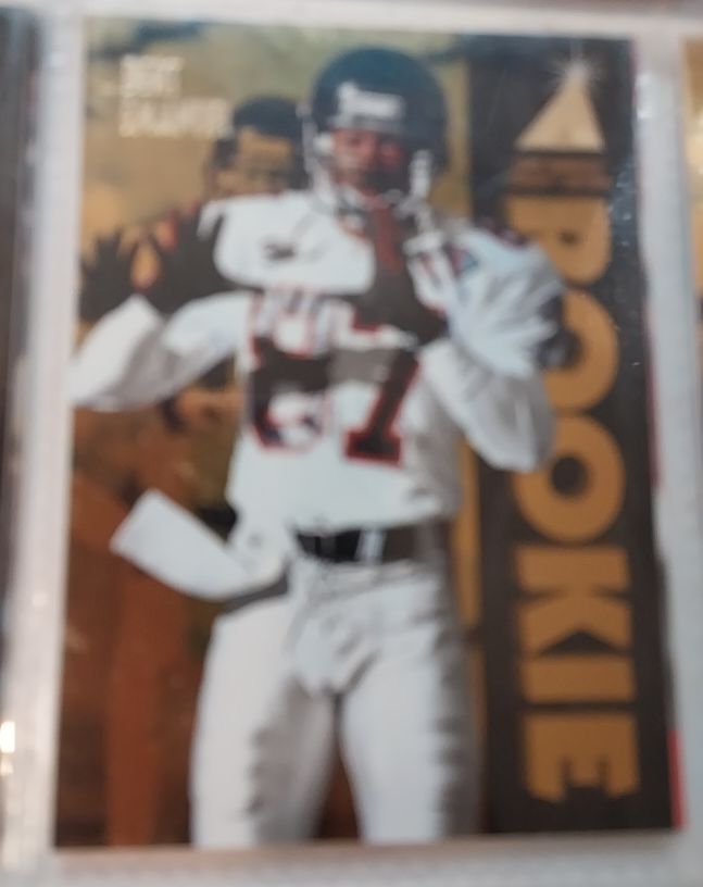 1995 Pinnacle Zenith #Z130 Bert Emanuel Rookie — front