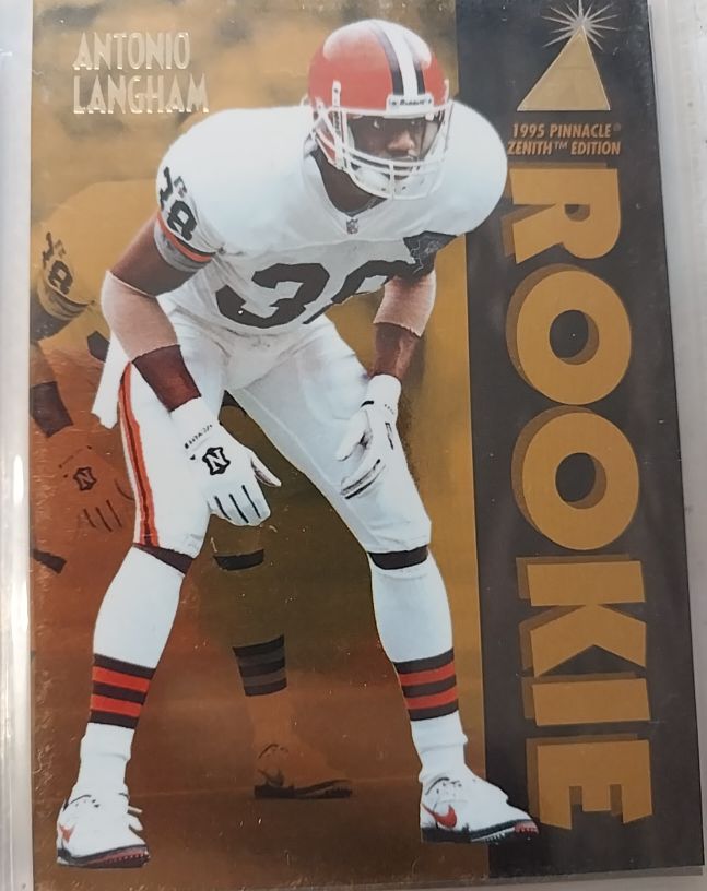 1995 Pinnacle Zenith #Z126 Antonio Langham Rookie — front