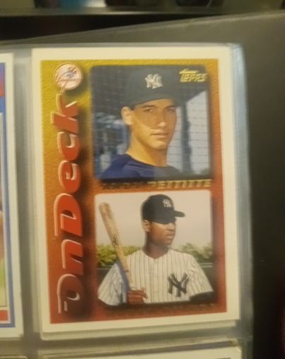 1995 Topps On Deck #640 Andy Pettitte / Ruben Rivera — front