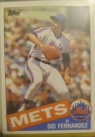 1985 Topps #649 Sid Fernandez — front