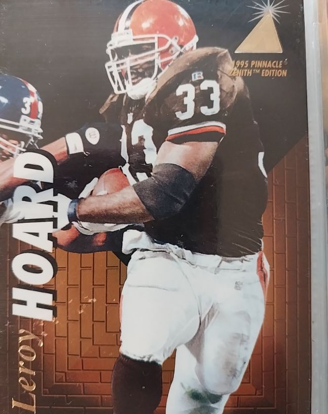1995 Pinnacle Zenith #Z114 Leroy Hoard — front