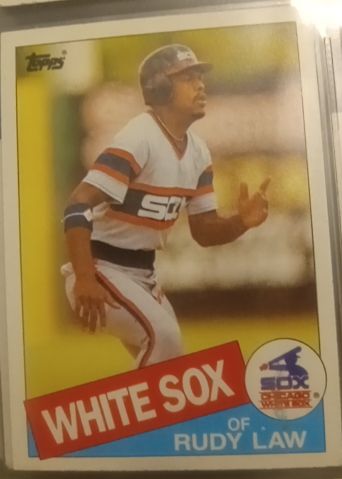 1985 Topps #286 Rudy Law — front