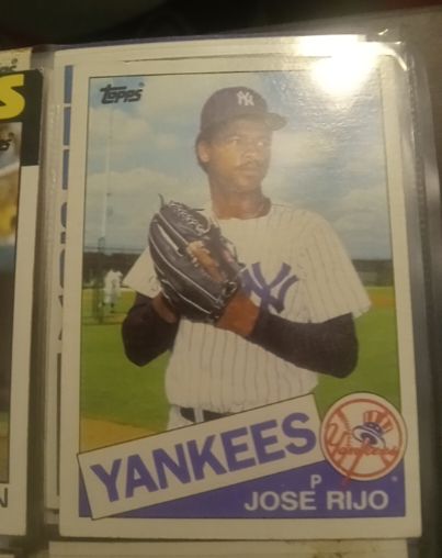1985 Topps #238 Jose Rijo — front