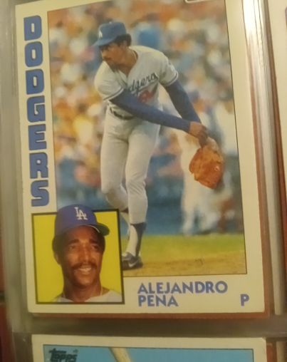 1984 Topps #324 Alejandro Pena — front