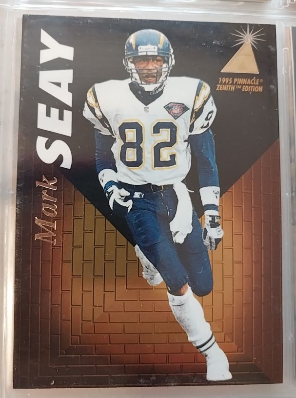 1995 Pinnacle Zenith #Z96 Mark Seay — front
