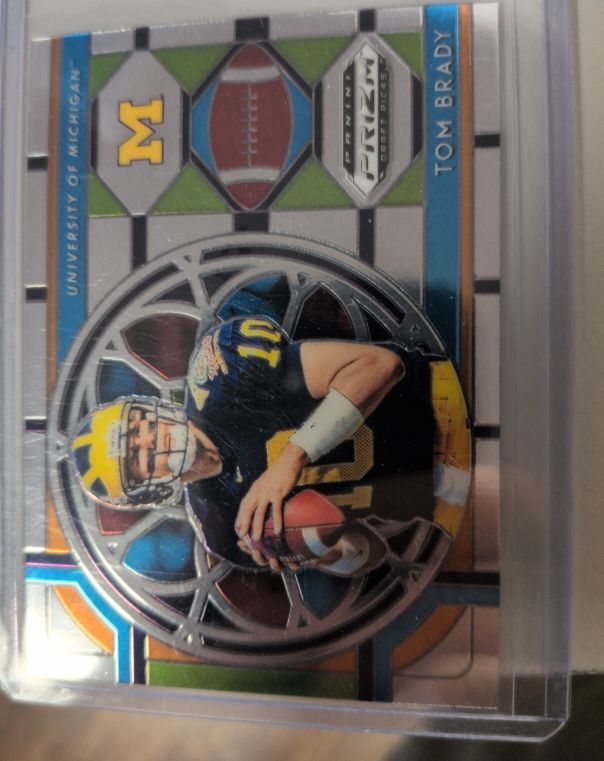 2019 Panini Prizm Draft Picks #100 Tom Brady — front