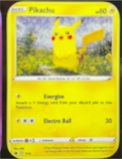 2022 McDonald's Promos #7/15 Pikachu — front
