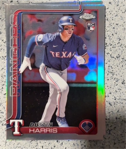 2025 Topps Chrome #131 Dustin Harris — front
