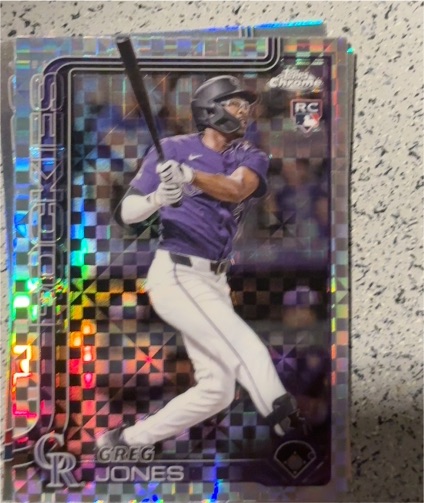 2025 Topps Chrome #36 Greg Jones — front