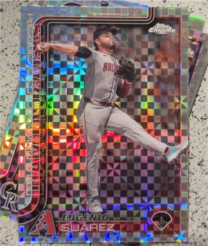 2025 Topps Chrome #48 Eugenio Suarez — front