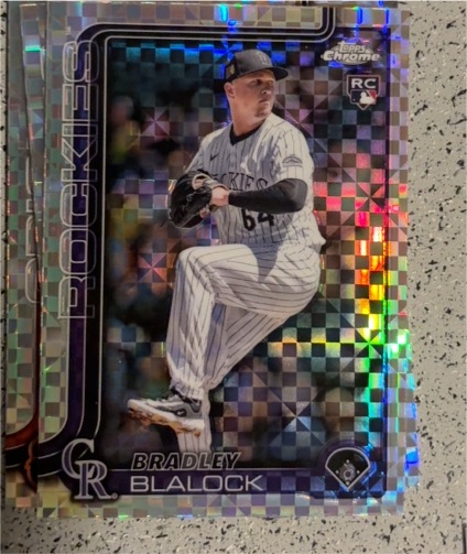 2025 Topps Chrome #289 Bradley Blalock — front