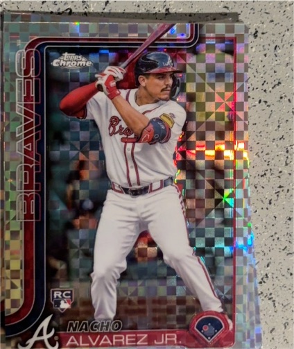 2025 Topps Chrome #75 Nacho Alvarez Jr. — front