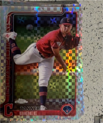 2025 Topps Chrome #236 Tanner Bibee — front