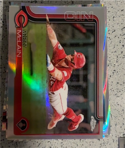 2025 Topps Series 2 #647 Matt McLain — front