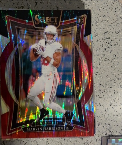 2024 Panini Select Concourse #28 Marvin Harrison Jr. — front