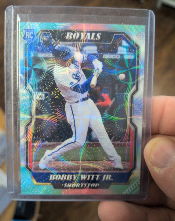 2023 Panini Prizm #Bobby Witt Jr. Rookie Card — front