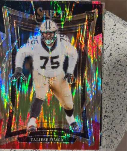 2024 Panini Select #56 Taliese Fuaga — front