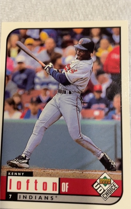 1999 Upper Deck Choice #7 Kenny Lofton — front