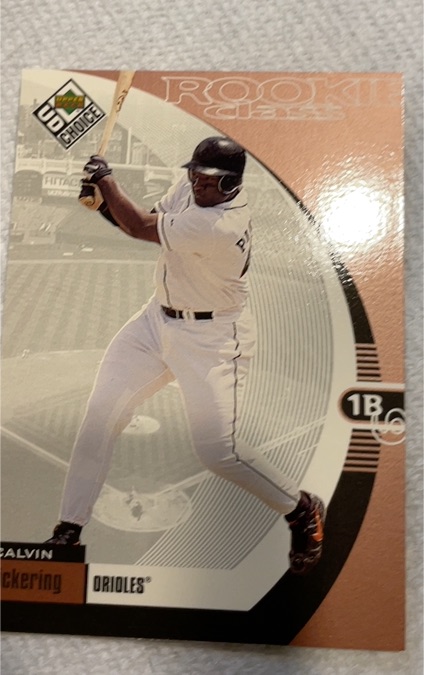 1999 Upper Deck Choice #16 Calvin Pickering — front