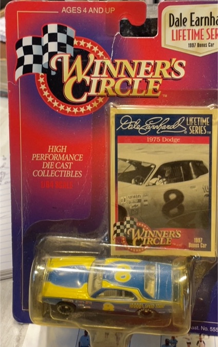 1997 Winner's Circle Dale Earnhardt #8 1975 Dodge Bonus Car — front