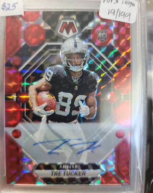 2023 Panini Mosaic #366 Tre Tucker — front