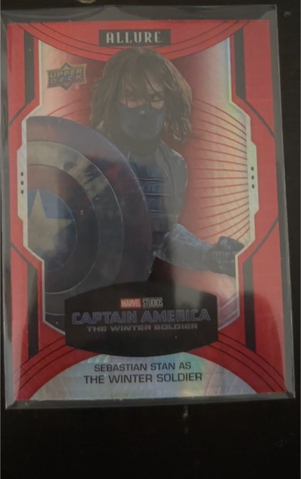 2022 Upper Deck Marvel Allure #138 Sebastian Stan as Winter Soldier — front