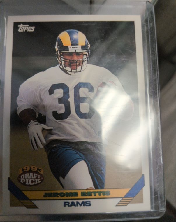1993 Topps #604 Jerome Bettis — front