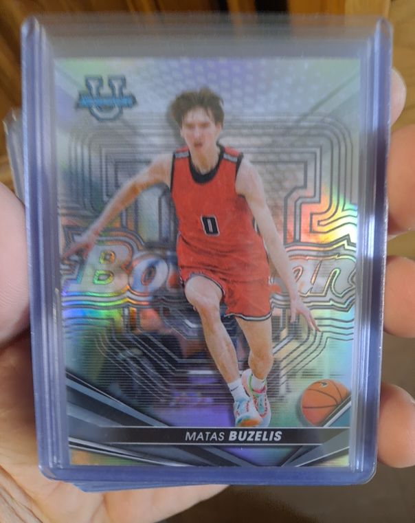 2022 Bowman University Best #69 Matas Buzelis — front
