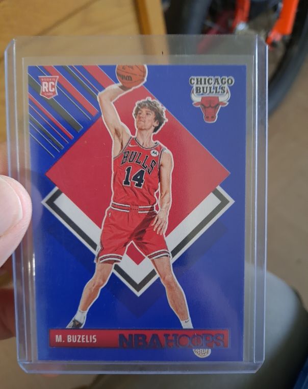2024-25 NBA Hoops #295 Matas Buzelis — front
