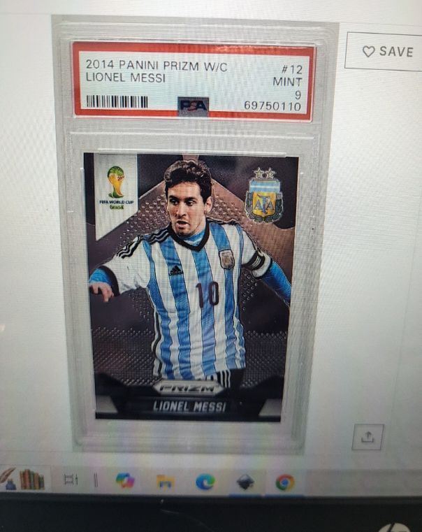 2014 Panini Prizm World Cup #12 Lionel Messi — front
