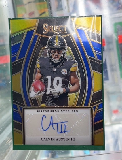 2023 Panini Select #SELS-CAU Calvin Austin III — front