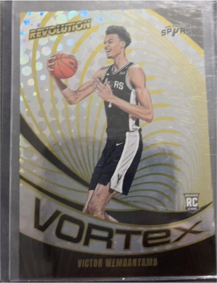 2023-24 Panini Revolution Vortex #1 Victor Wembanyama — front