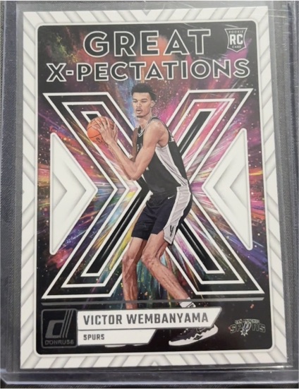 2023-24 Donruss Great X-Pectations #10 Victor Wembanyama — front