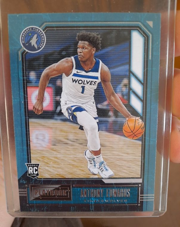 2020-21 Panini Chronicles Playbook #167 Anthony Edwards — front