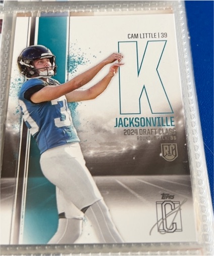 2024 Topps Signature Class #124 Cam Little — front