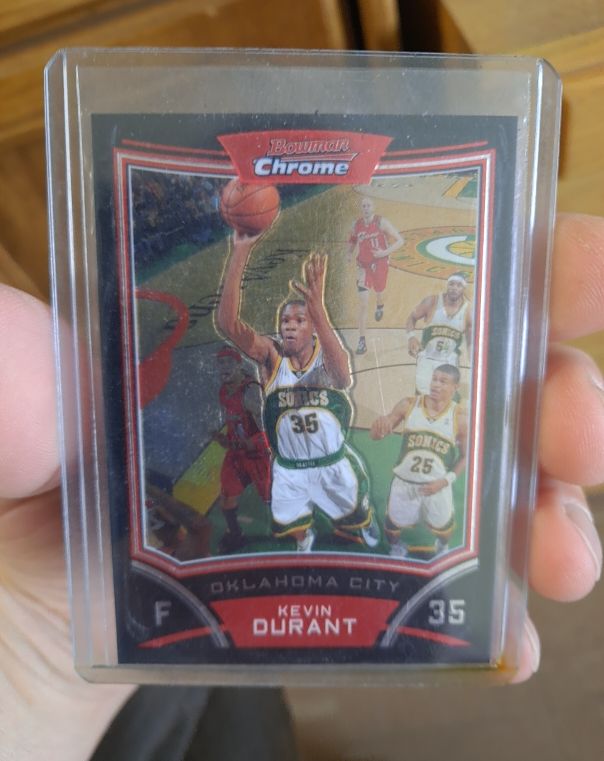 2008 Bowman Chrome #69 Kevin Durant — front