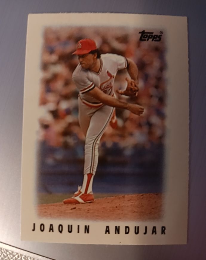 1986 Topps #58 Joaquin Andujar — front