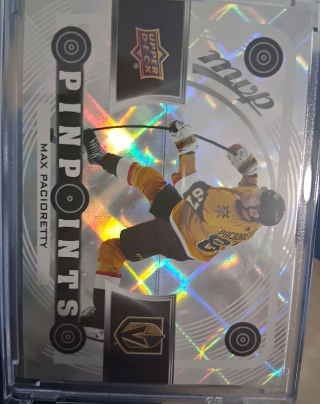 2022-23 Upper Deck MVP Pinpoints #PP-14 Max Pacioretty — front