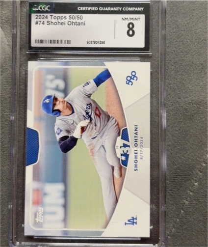 2024 Topps 50/50 #74 Shohei Ohtani — front