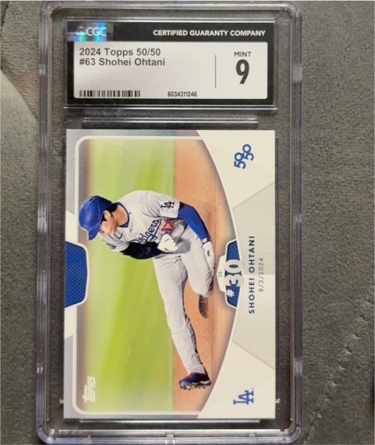 2024 Topps 50/50 #63 Shohei Ohtani — front