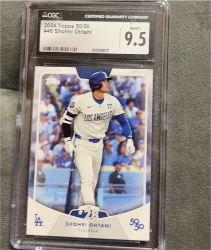 2024 Topps 50/50 #46 Shohei Ohtani — front