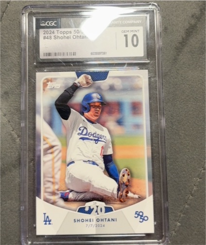 2024 Topps 50/50 #48 Shohei Ohtani — front